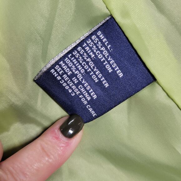 Mackintosh New England Rain Coat Womens M Navy Green Hooded Waterproof Jacket - Picture 13 of 16